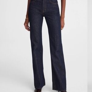 Madewell Women's Deep Indigo Flare Jeans